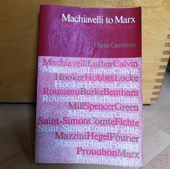 Other - 🎓BOOK(Political Science) Machiavelli to Marx